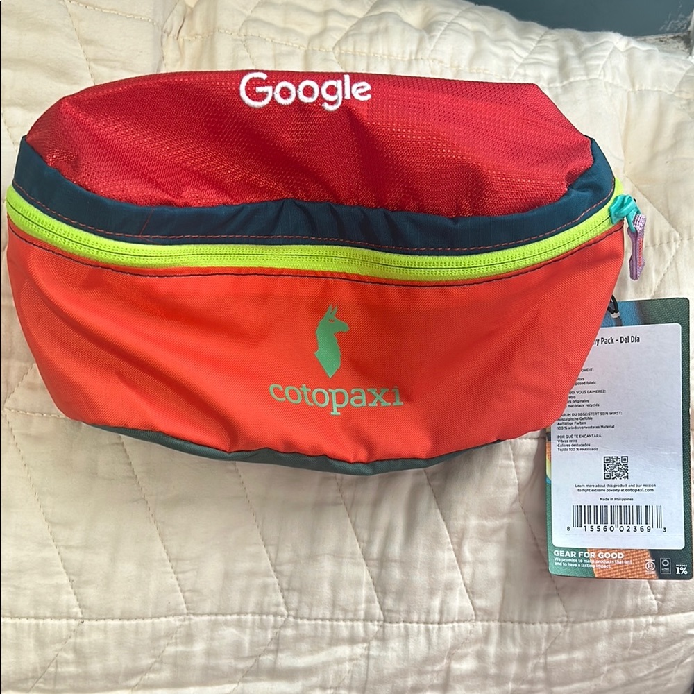 Cotopaxi Red and Blue Fanny Pack